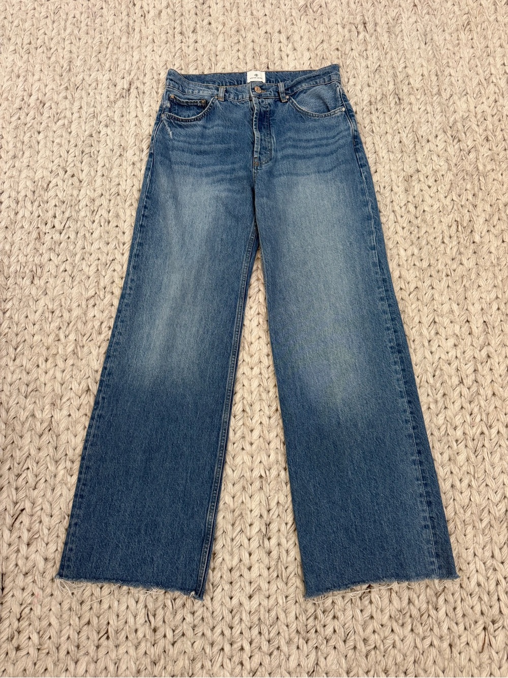 Anine Bing Wide Leg Jeans